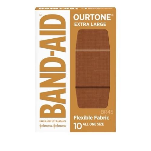 BAND-AID® Brand OURTONE™ Extra Large Adhesive Bandages